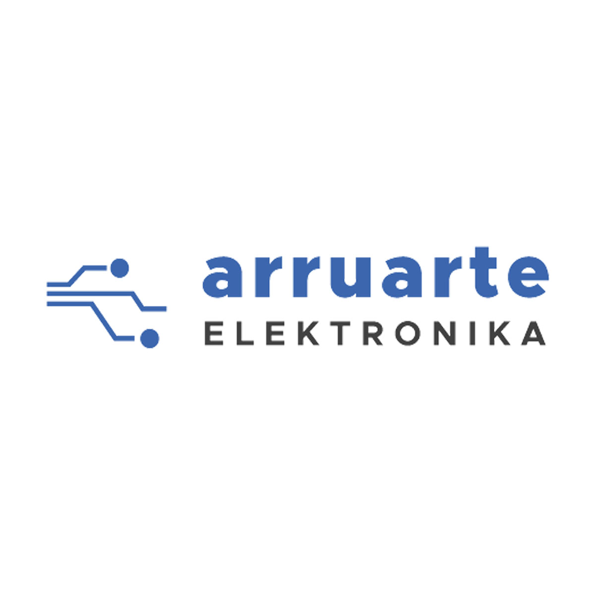 Logotipo de Arruarte Elektrónika, empresa de componentes electrónicos en Lasarte-Oria (Gipuzkoa)